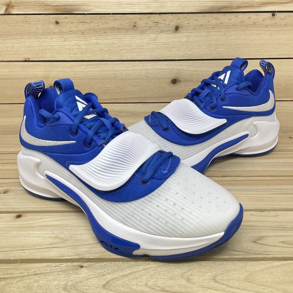 Nike Air Zoom Freak 3 Promo Giannis Basketball Shoes Blue White Mens Siz…